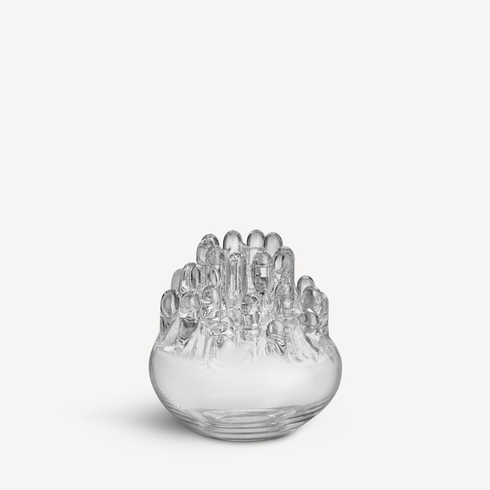 Polar Candleholder Medium Clear