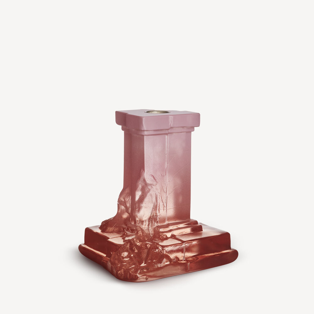 Rocky Baroque candlestick spicy rose 150 mm