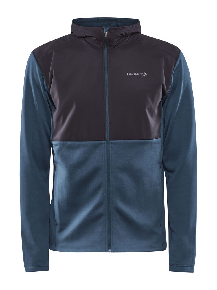 ADV Essence Jersey Hood Jacket M från Craft i Pond-black