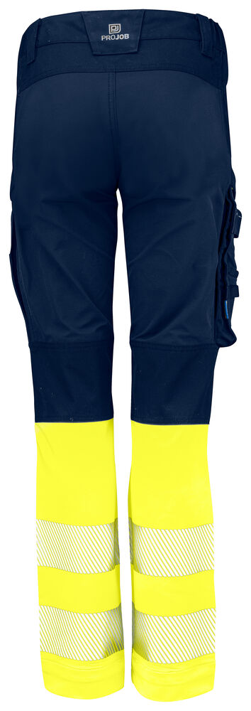 Projob 6538 BUKS, DAME, EN ISO 20471 KLASSE 1 - Yellow/Navy [10] / C34