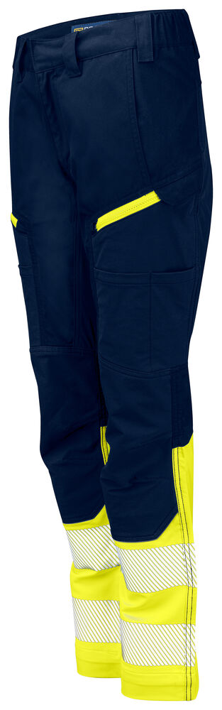 Projob 6538 BUKS, DAME, EN ISO 20471 KLASSE 1 - Yellow/Navy [10] / C34
