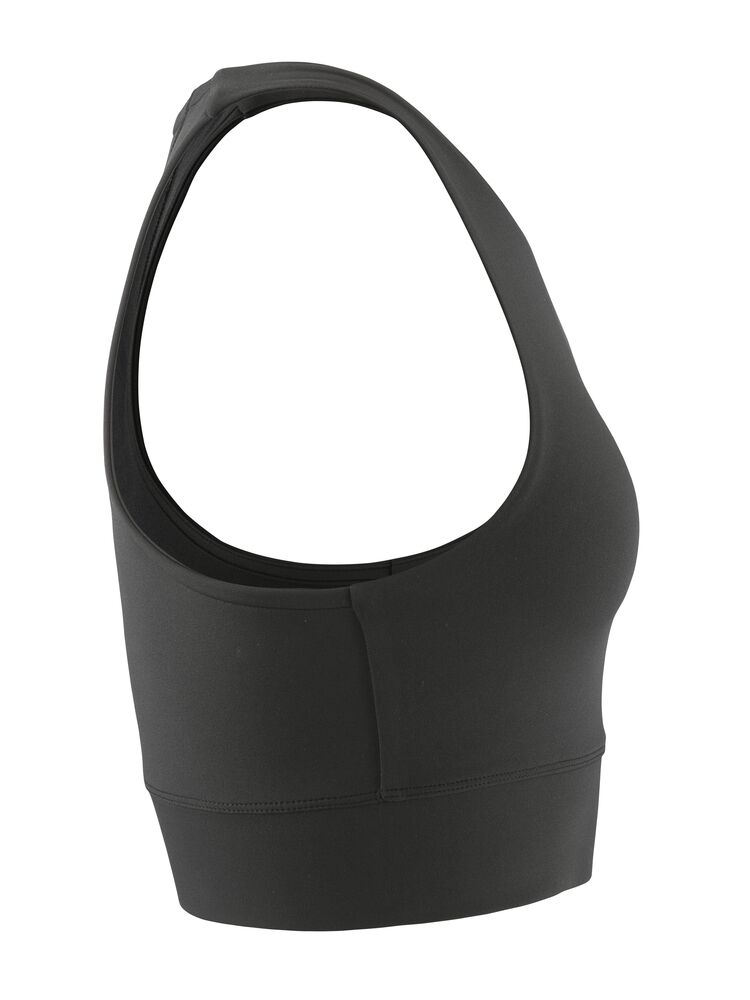 Craft Rush 2.0 Crop Top W - Black AW25 [999000] / XS