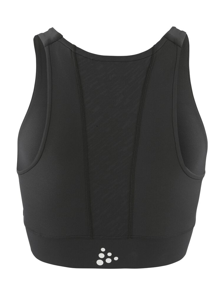Craft Rush 2.0 Crop Top W - Black AW25 [999000] / XS