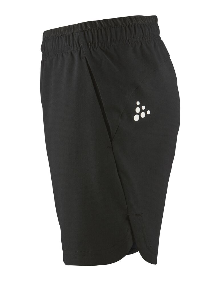 Craft Rush 2.0 Shorts Jr - Black AW25 [999000] / 122/128
