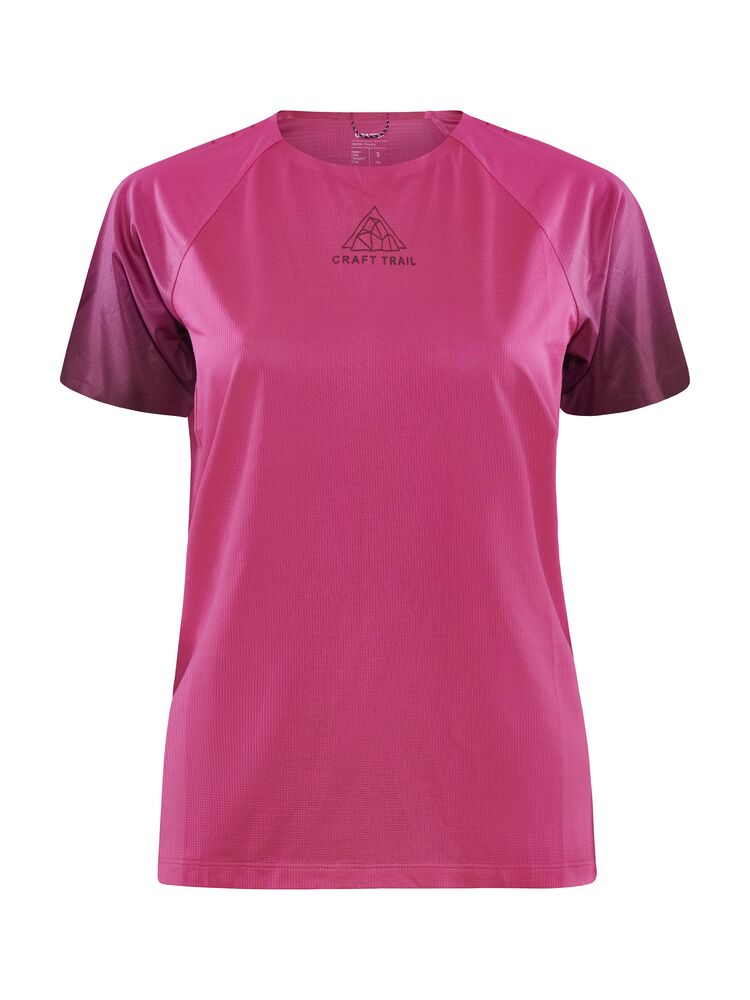 PRO Trail SS Tee W från Craft i Metro-punsch