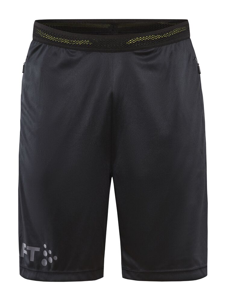 Evolve Zip Pocket Shorts M från Craft i Black-logo