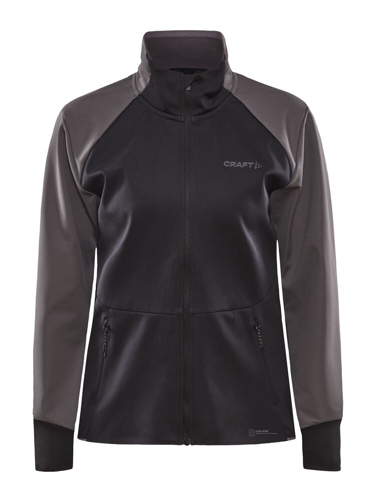 Core Essence Nordic Jacket W från Craft i Black-granite