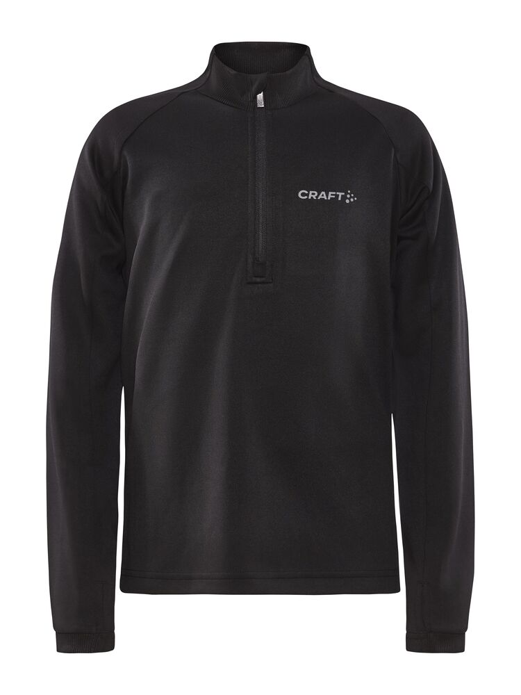 Evolve Halfzip Jr från Craft i Black-logo