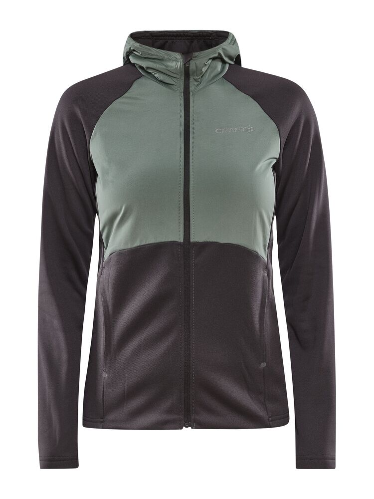 ADV Essence Jersey Hood Jacket W från Craft i Slate-thyme
