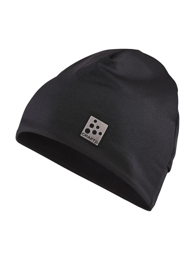 Craft Microfleece ponytail Hat - Black AW25 [999000] / Onesize