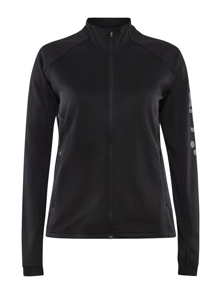 Evolve Full Zip W från Craft i Black-logo