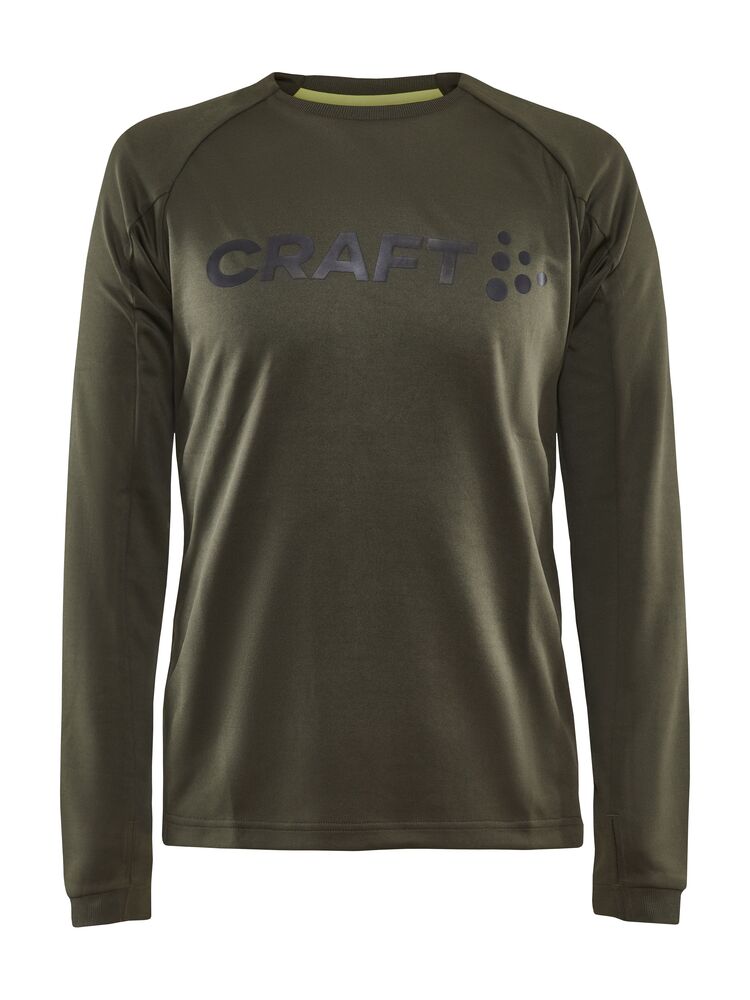 Evolve Crew Neck M från Craft i Juniper-logo