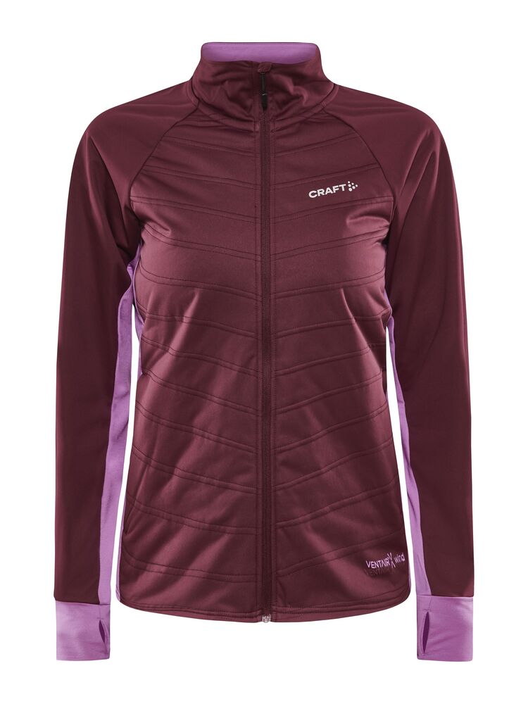 ADV Essence Warm Jacket W från Craft i Lupine-punsch