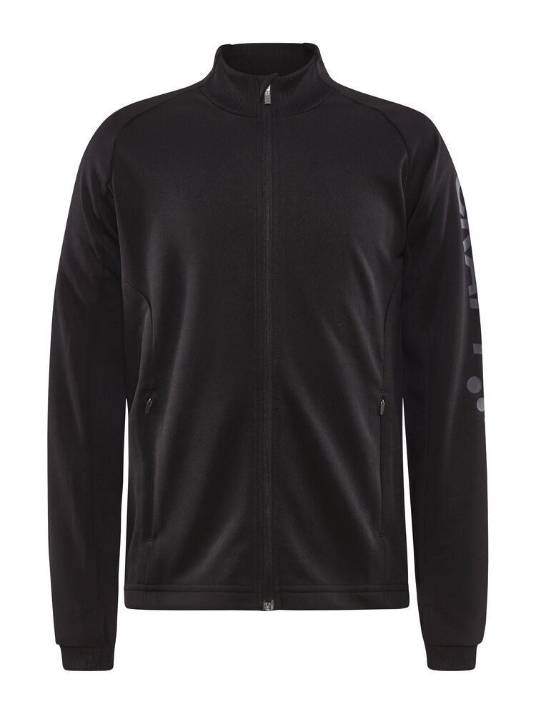 Evolve Full Zip Jr från Craft i Black-logo