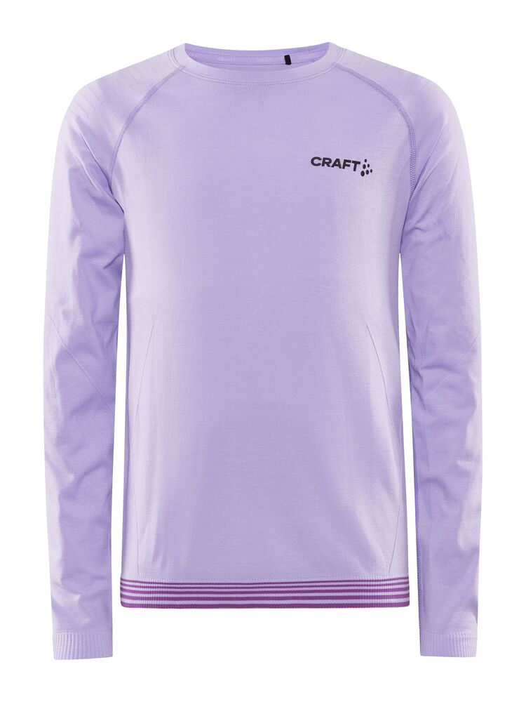 Craft CORE Dry Active Comfort LS JR - Lavender (Box) (retail) [B723000] / 122/128