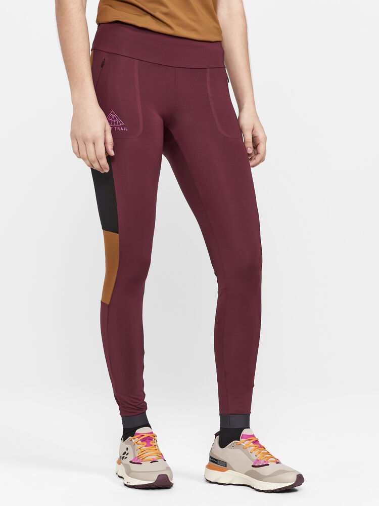 Craft PRO Trail Tights W - Punsch-Roots [492685] / XS
