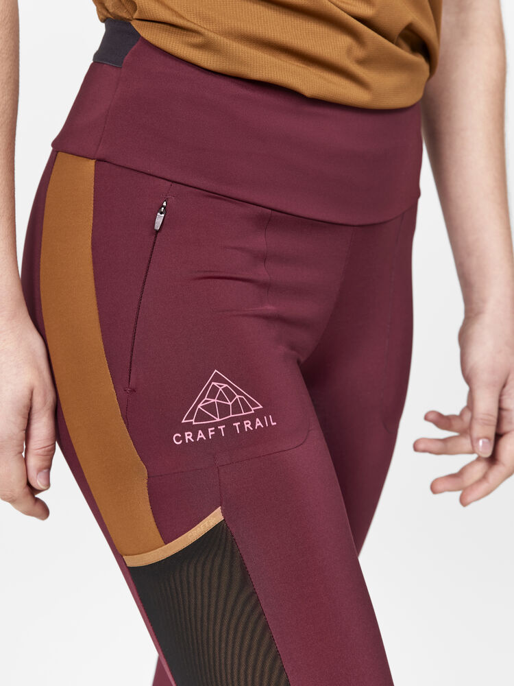 Craft PRO Trail Tights W - Punsch-Roots [492685] / XS