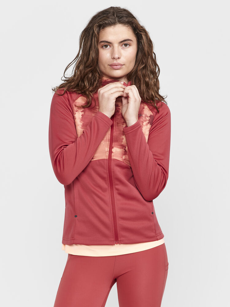 Craft ADV Essence Jersey Hood Jacket W - Astro-Multi (retail) [421007] / XS