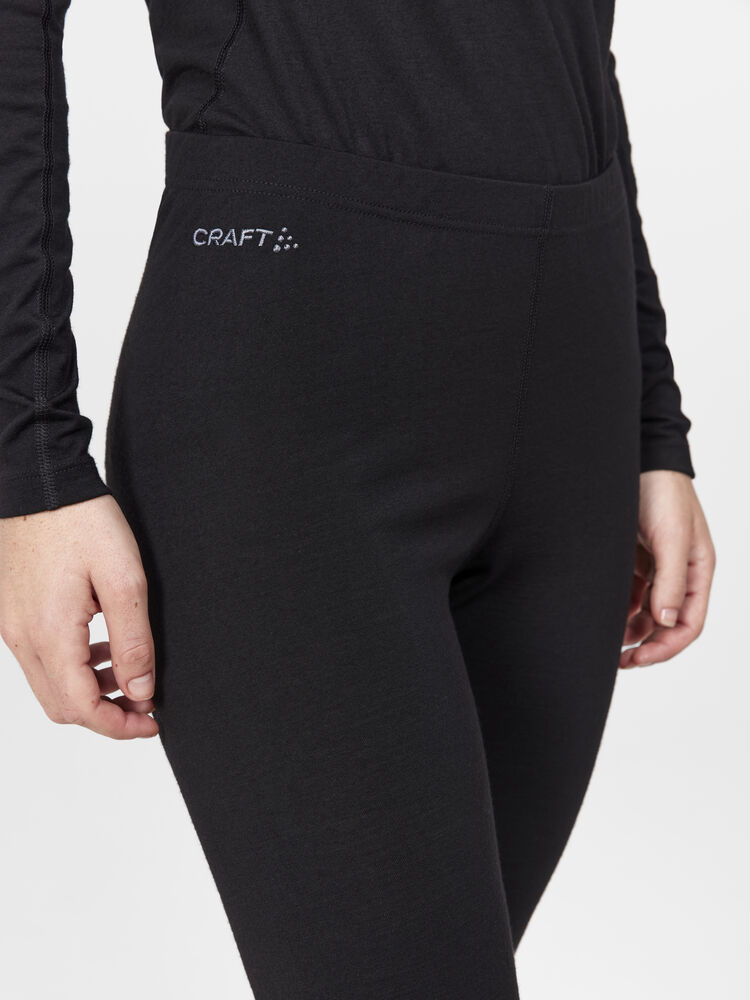 Craft PRO Wool Merino Pant W - Black AW25 [999000] / XS