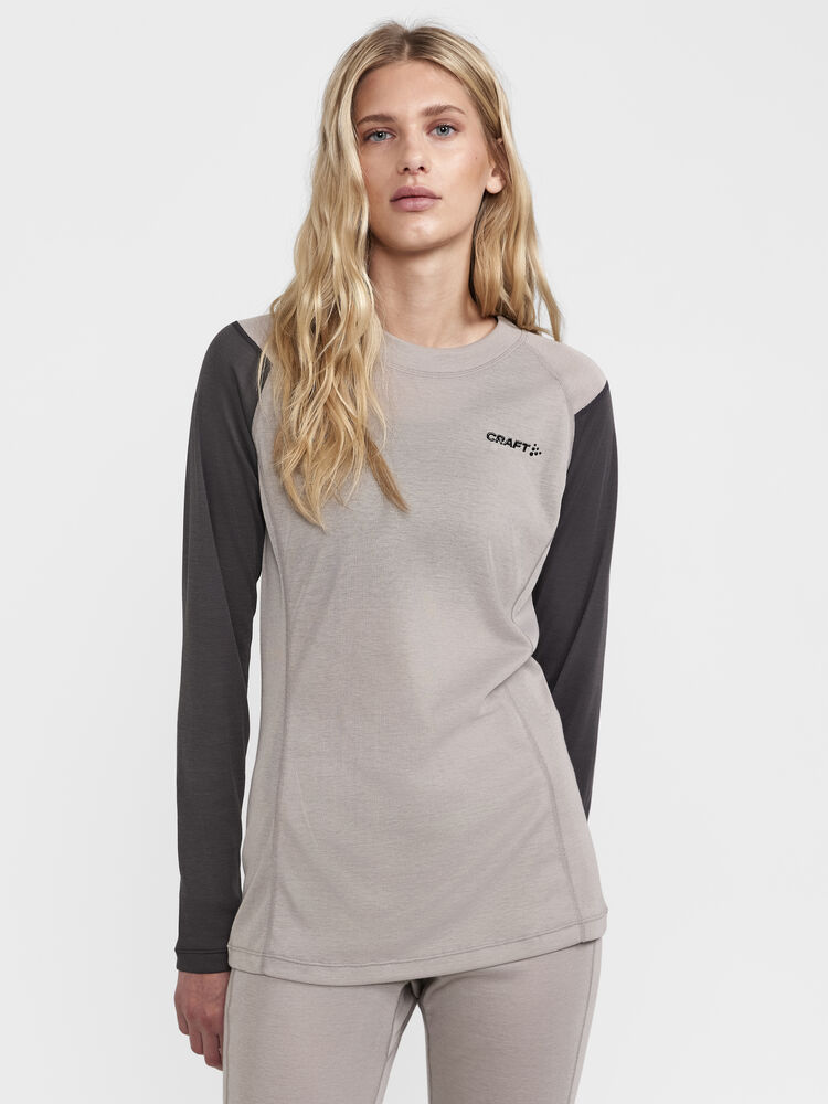Craft CORE Warm Baselayer Set W - Clay-Granite (retail) [230985] / XS