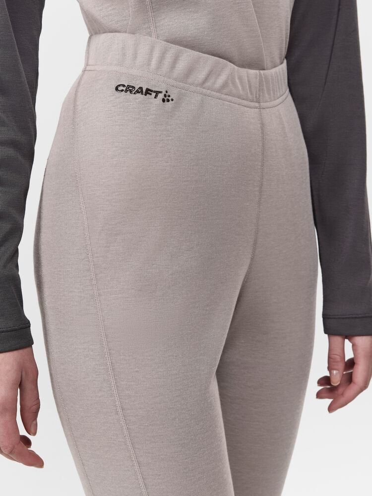 Craft CORE Warm Baselayer Set W - Clay-Granite (retail) [230985] / XS