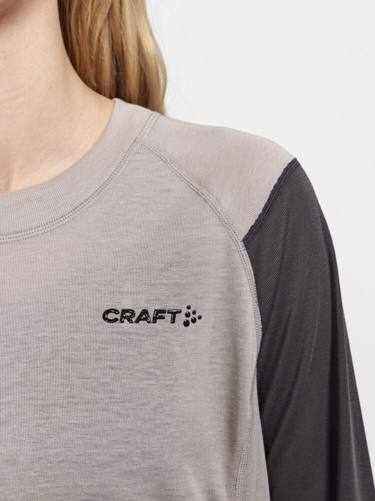 Craft CORE Warm Baselayer Set W - Clay-Granite (retail) [230985] / XS
