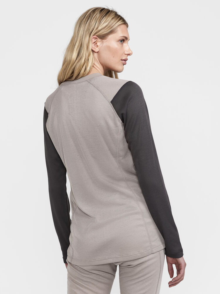 Craft CORE Warm Baselayer Set W - Clay-Granite (retail) [230985] / XS
