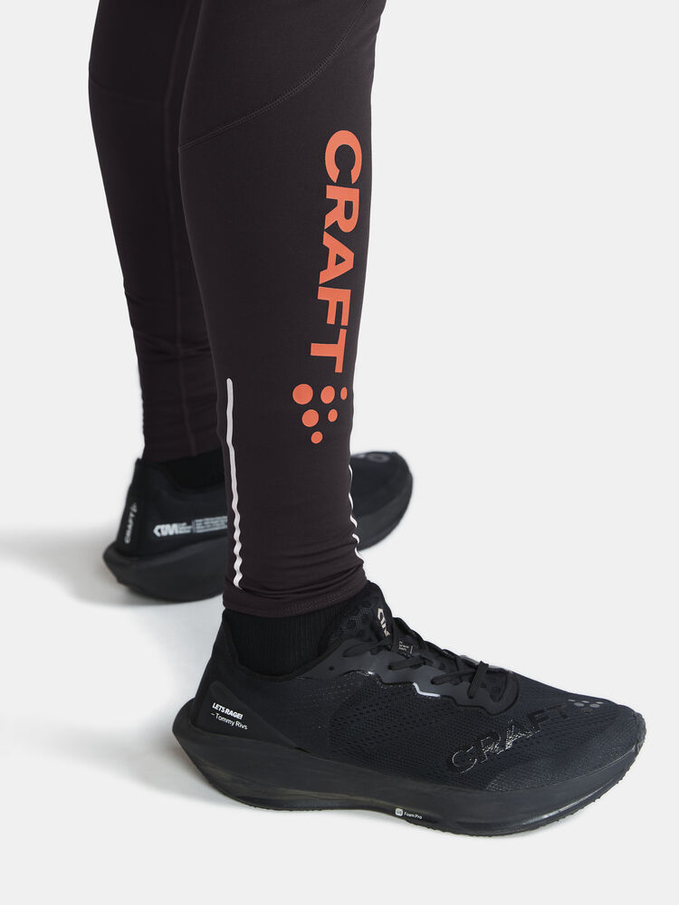 Craft ADV Essence Warm Tights M - Slate/Vibrant [992521] / XS