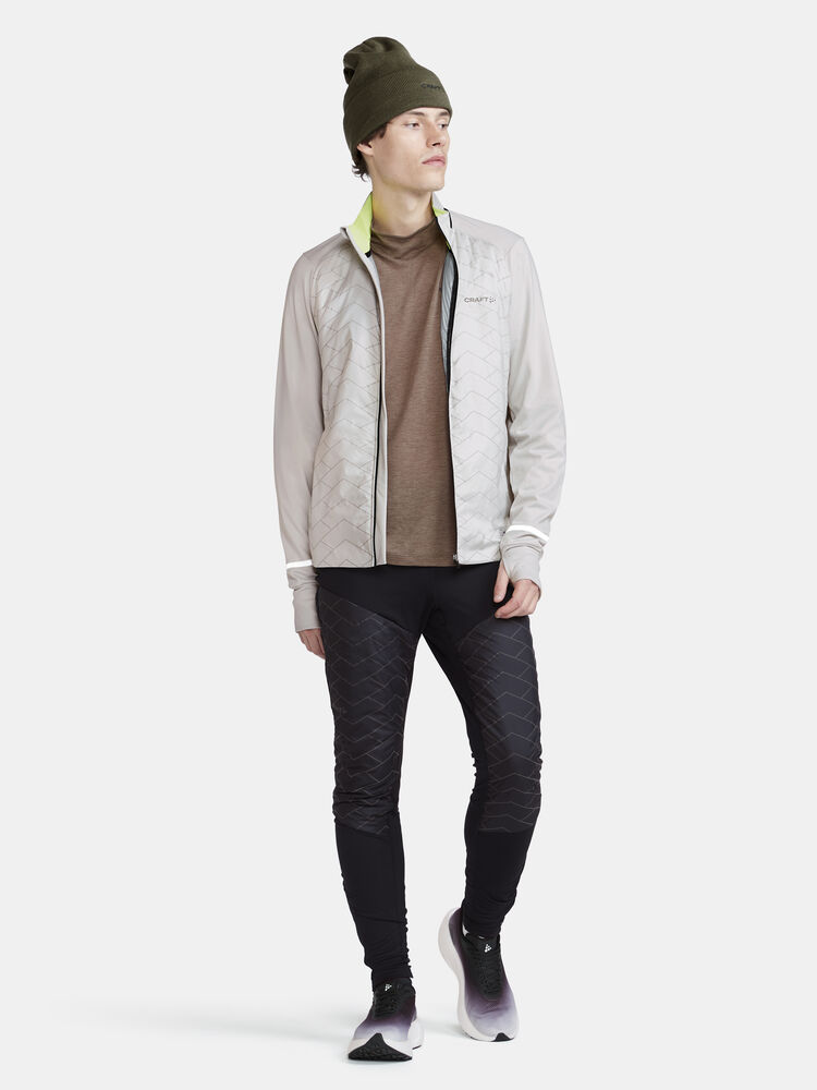 Craft ADV SubZ Wool LS Tee 2 M - Dk Clay-Melange [244200] / XS