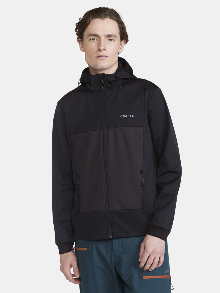 Craft Core Backcountry Hood Jacket M - Black-Slate [999992] / XS