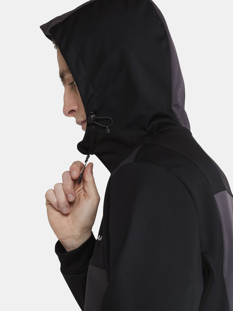 Craft Core Backcountry Hood Jacket M - Black-Slate [999992] / XS