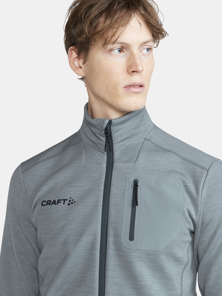 Craft PRO Explore Wool Midlayer M - Flow-Melange (retail) [362200] / S