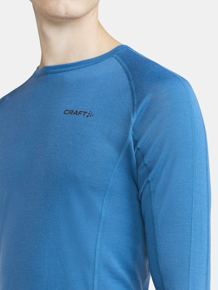 Craft ADV Wool Merino RN LS M - Whale (retail) [337000] / XS
