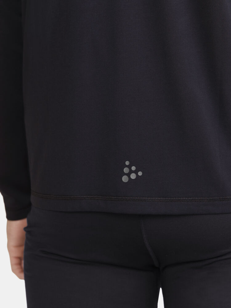 Craft Core Essence Bi-Blend Half Zip M - Black AW25 [999000] / XS