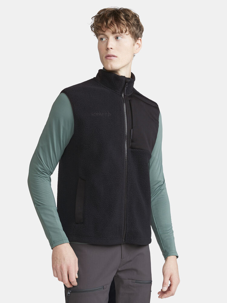 Craft ADV Explore Pile Fleece Vest M - Black AW25 [999000] / S