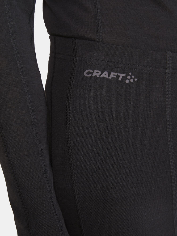 Craft ADV Wool Merino Pant M - Black AW25 [999000] / XS