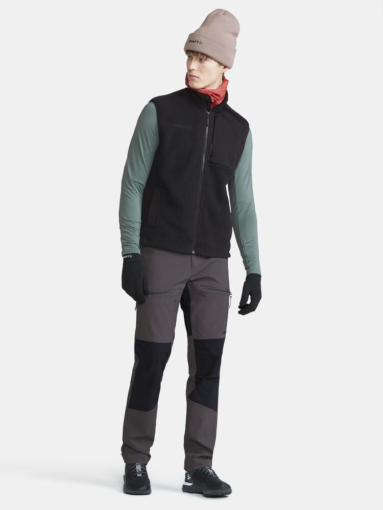 Craft ADV Explore Pile Fleece Vest M - Black AW25 [999000] / S