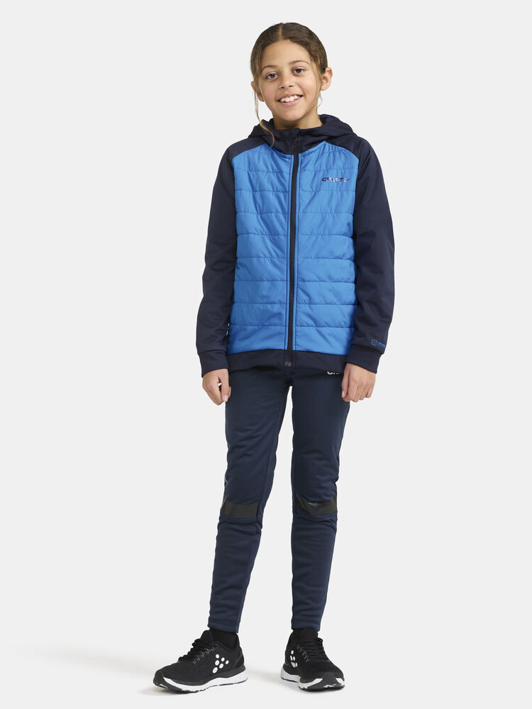 Craft ADV Insulate XC Hood Jacket Jr - Blaze-Ray [396355] / 134/140