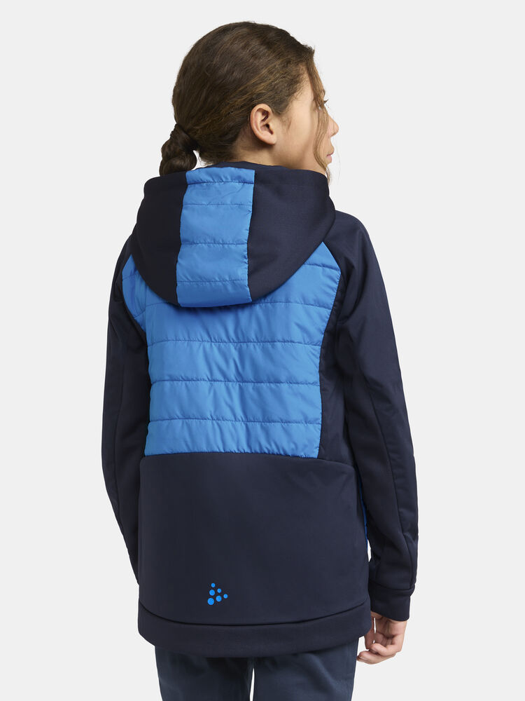 Craft ADV Insulate XC Hood Jacket Jr - Blaze-Ray [396355] / 134/140