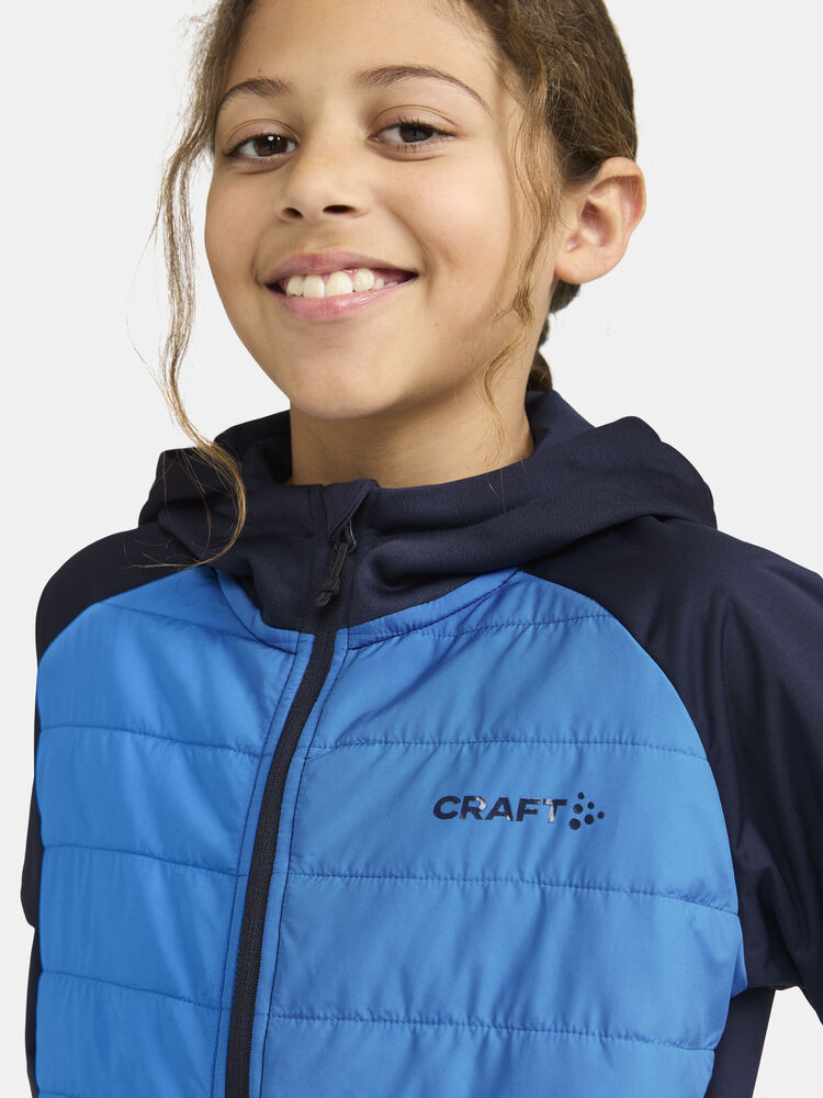 Craft ADV Insulate XC Hood Jacket Jr - Blaze-Ray [396355] / 134/140
