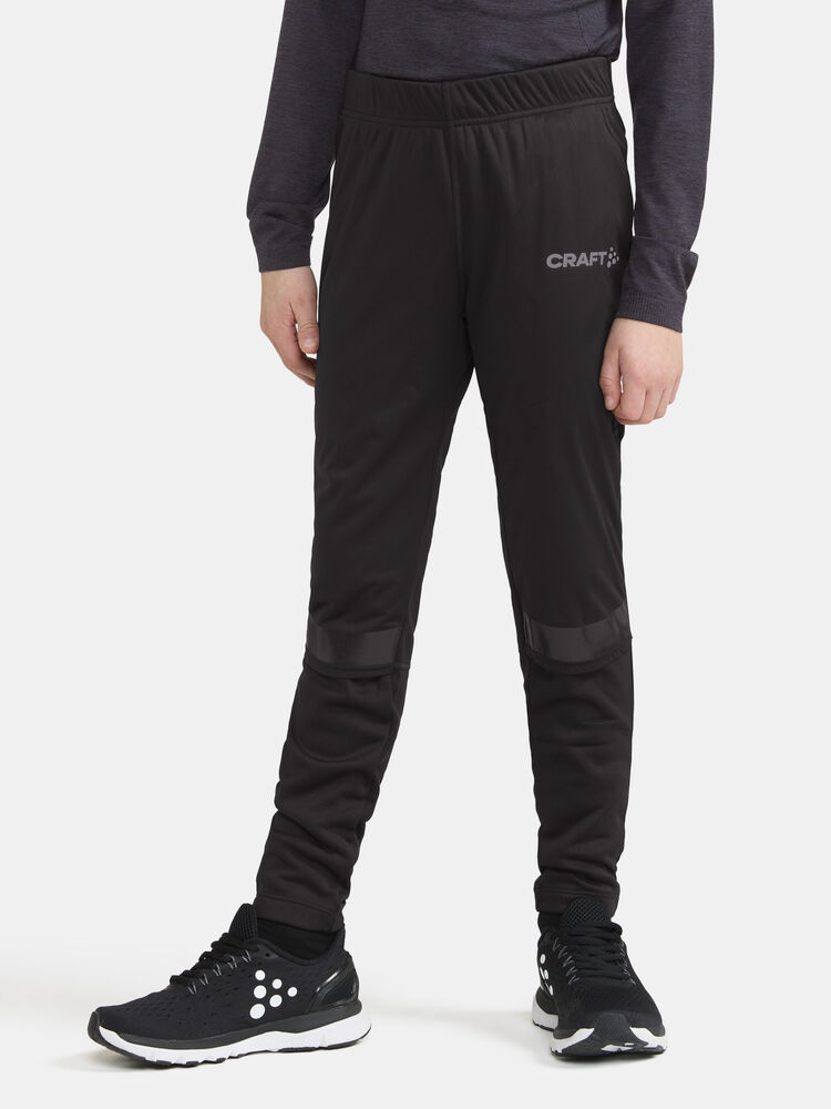 Craft ADV Nordic Club Wind Tights Jr - Black AW25 [999000] / 122/128