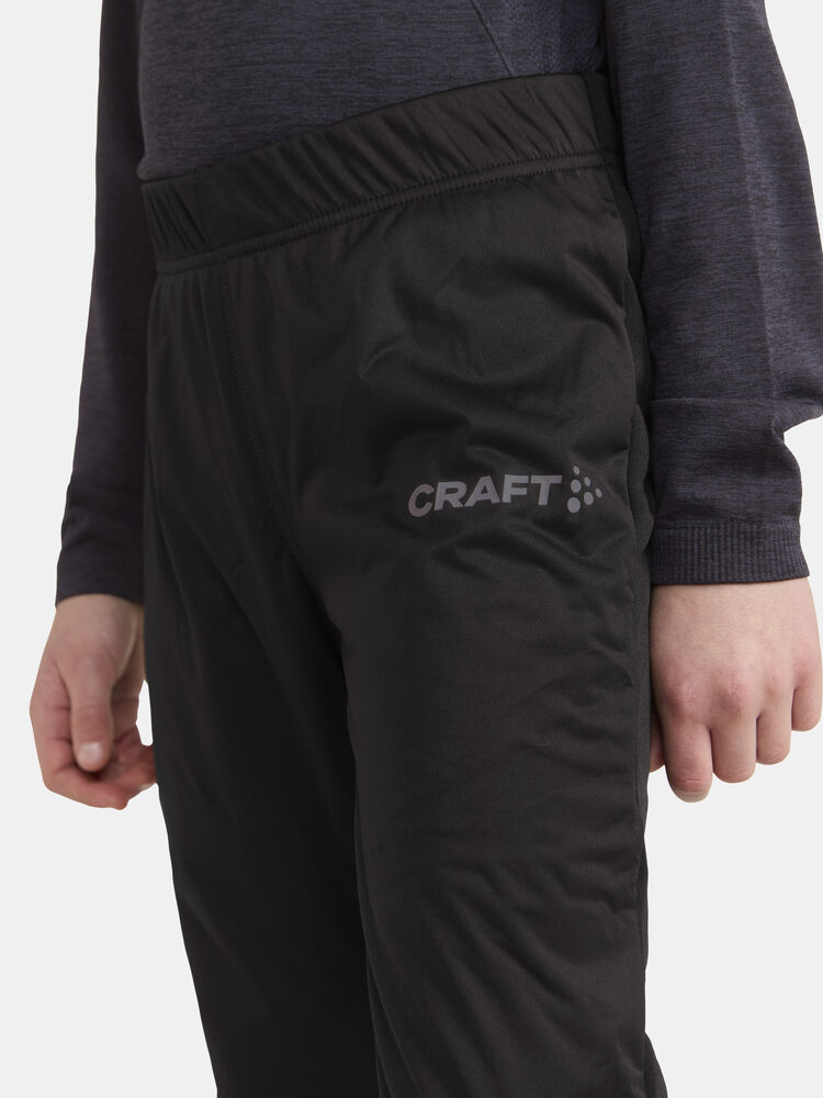 Craft ADV Nordic Club Wind Tights Jr - Black AW25 [999000] / 122/128