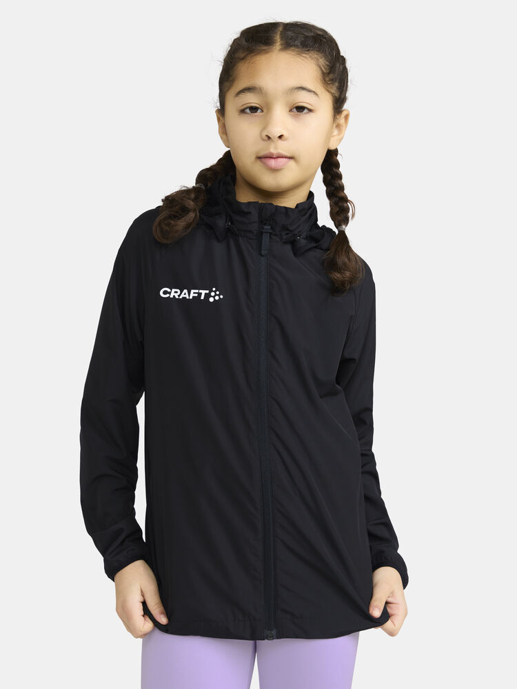 Craft Squad Go Jacket Jr - Black AW25 [999000] / 122/128
