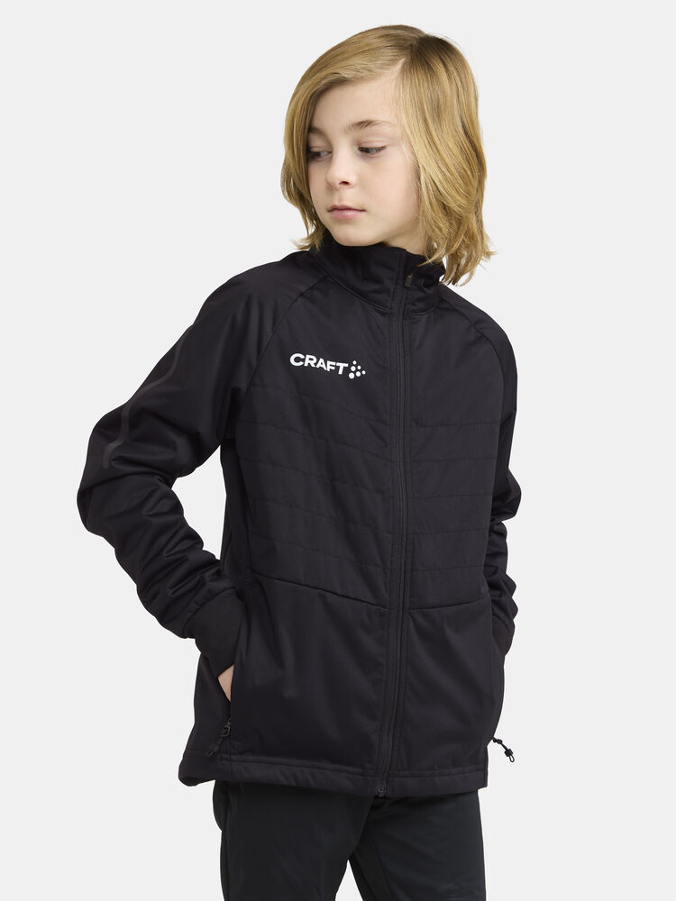Craft ADV Nordic Club Jacket Jr - Black AW25 [999000] / 110/116