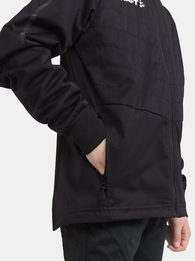 Craft ADV Nordic Club Jacket Jr - Black AW25 [999000] / 110/116