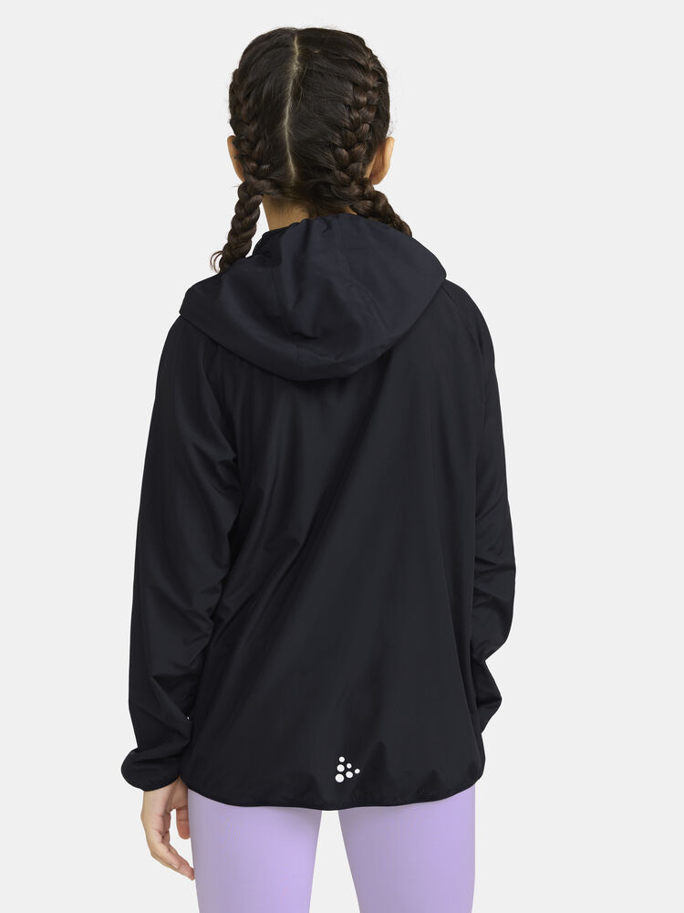 Craft Squad Go Jacket Jr - Black AW25 [999000] / 122/128