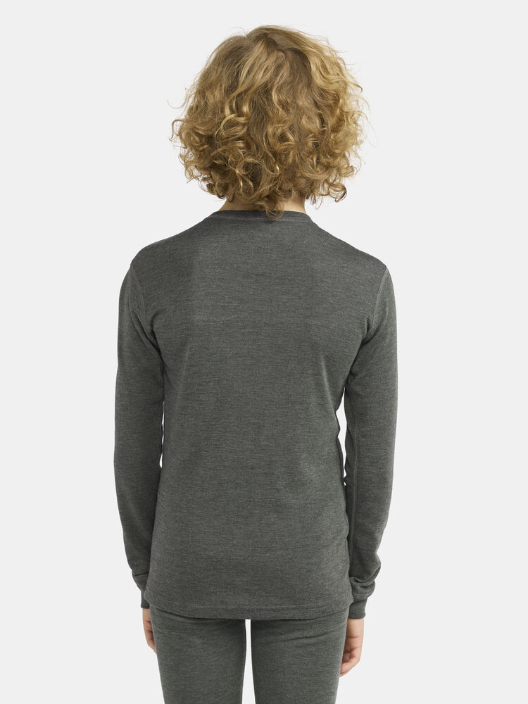 Craft Wool Merino Set Jr - Juniper-Melange (retail) [680200] / 110/116