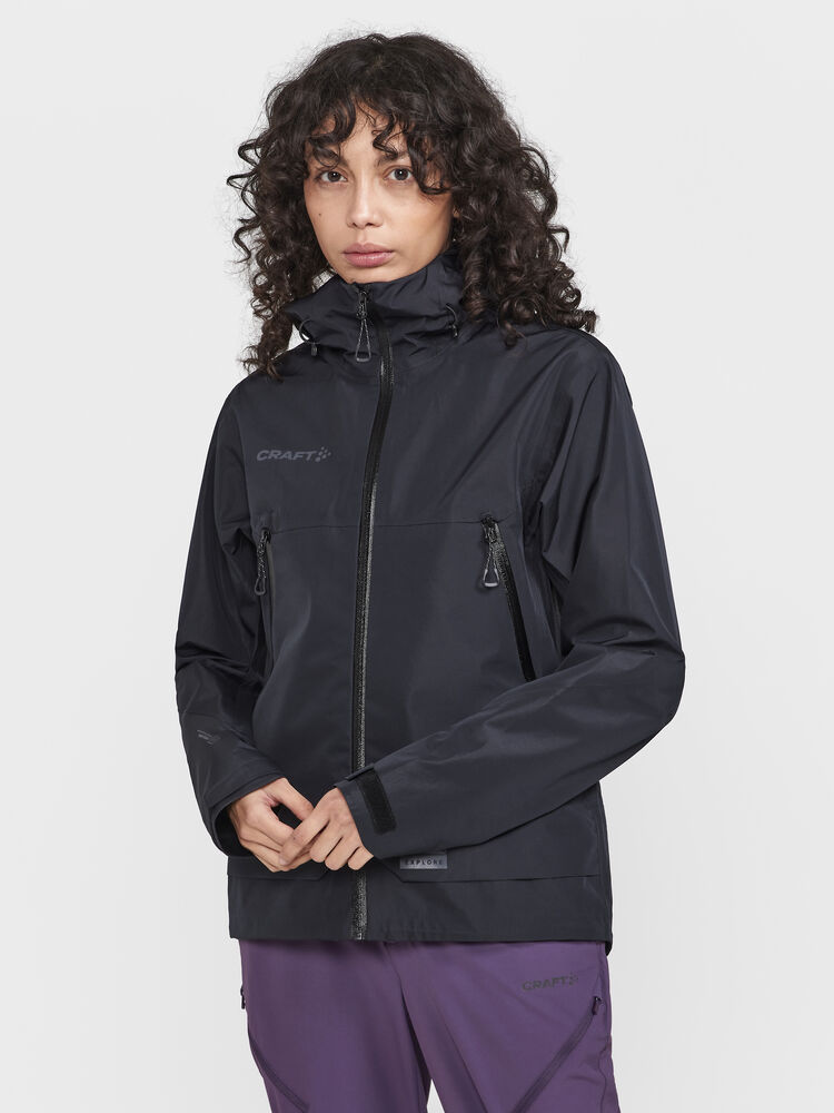 Craft ADV Explore Shell Jacket W - Black AW25 [999000] / XS