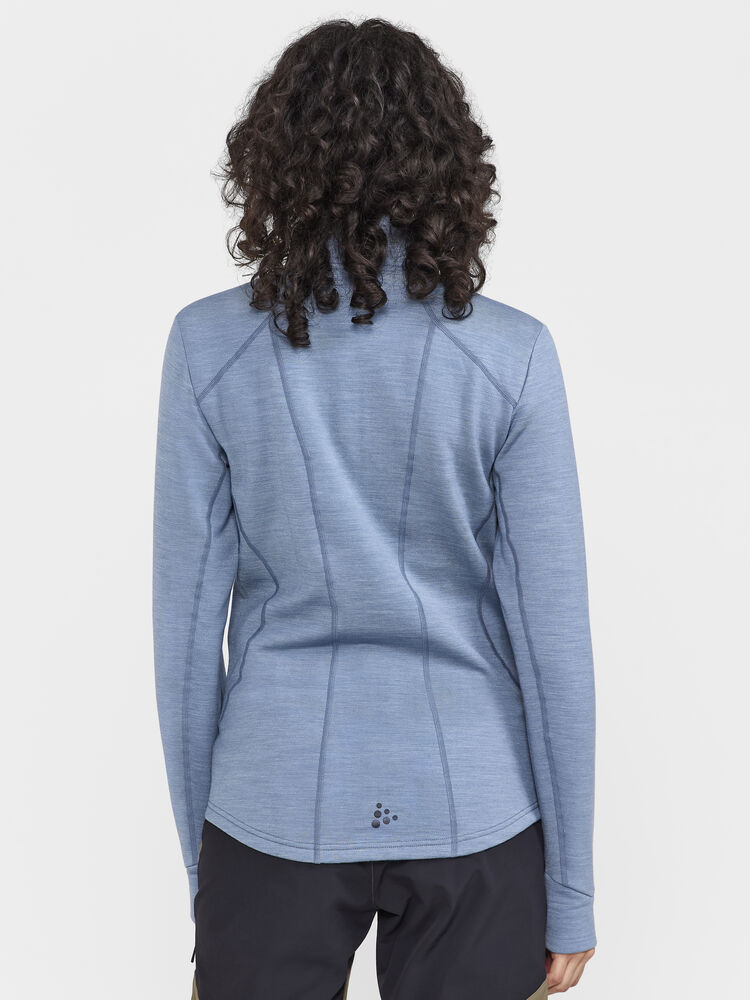 Craft PRO Explore Wool Midlayer W - Flow-Melange (retail) [362200] / XS
