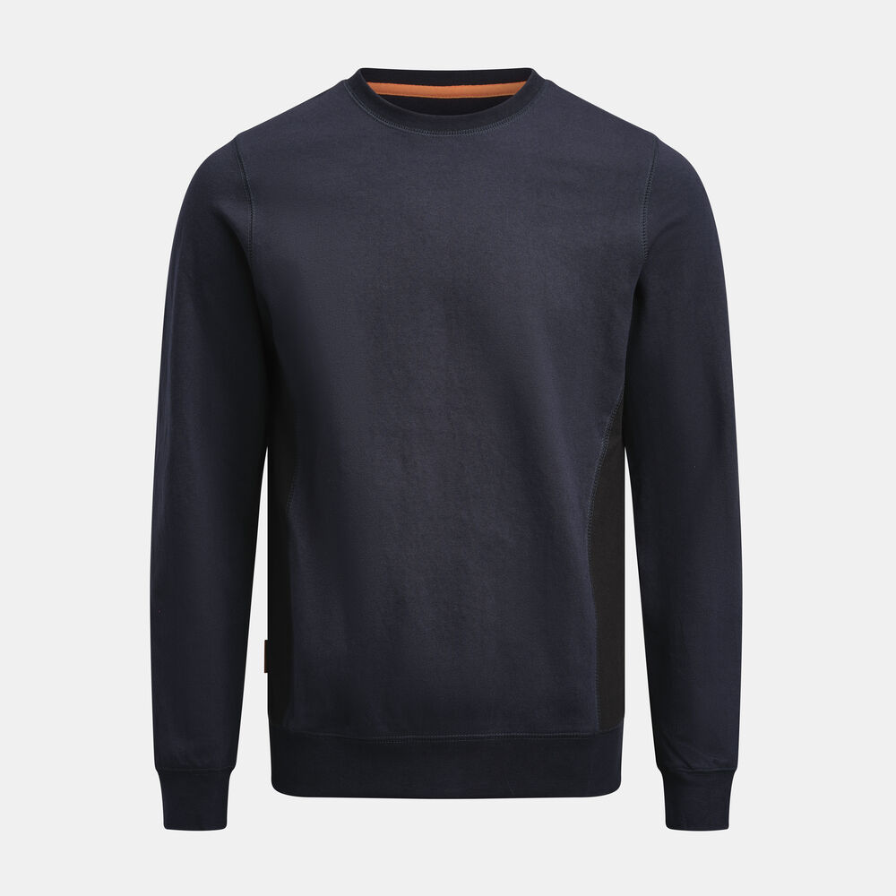 5402 Sweatshirt från Jobman i Marinblå/Svart